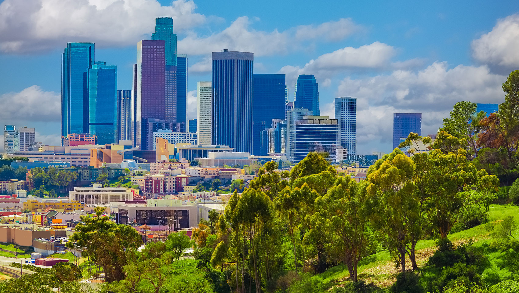 los angeles cityscape